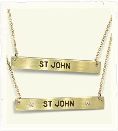 Caribbean pendants and necklaces  from St John jewelry store